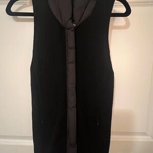 Eileen Fisher Charcoal Puffer Vest